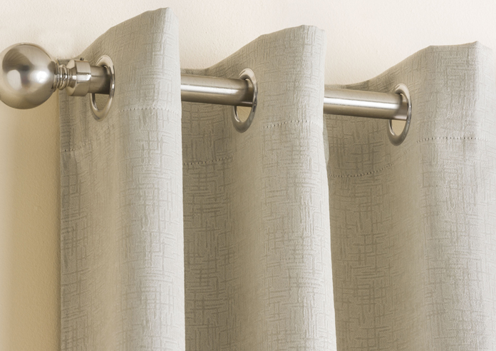 Vogue Eyelet, Cream - Ready Made Curtains - Image 9